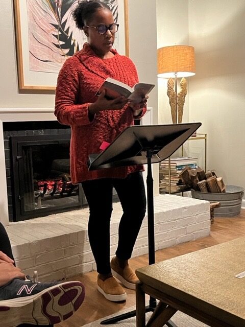 Monica West reads at VCCA